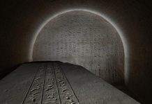 الكشف عن مقبرة الكاتب الملكي بأبوصير